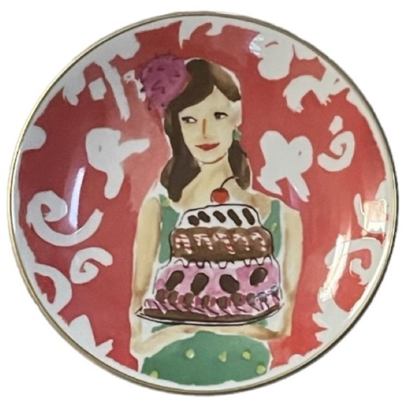 Kate Spade ♠️ by Lennox Just Desserts Tidbit Plates - Set of 4 - Picture 3 of 6